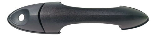 [012-1219-00] MANIJA EXTERIOR FD FOCUS 00-06  CORRUGADA NEGRA PLASTICO HUSHAN Derecho/Izquierdo Delantera  