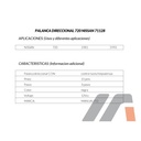 PALANCA DIRECCIONAL 720 NISSAN