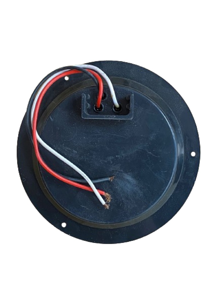 PLAFON REDONDO 4" ROJO 24 LEDS