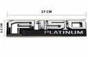 EMBLEMA LETRERO F-150 PLATINUM LARIAT 15
