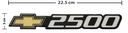 EMBLEMA LETRERO 2500 CV 99-05 CR