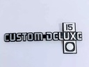 EMBLEMA LETRERO DEL CV CUSTOM CROMO