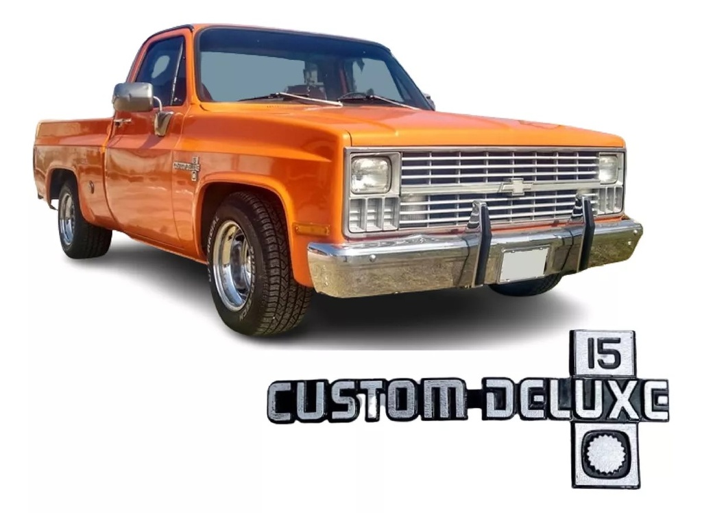 EMBLEMA LETRERO DEL CV CUSTOM CROMO