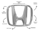 Emblema Logo Delant Accord 9 Cm C/adhes