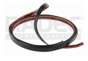 Rollo Moldura 4mts Negro Chevrolet Chevy 94-03 Nacional
