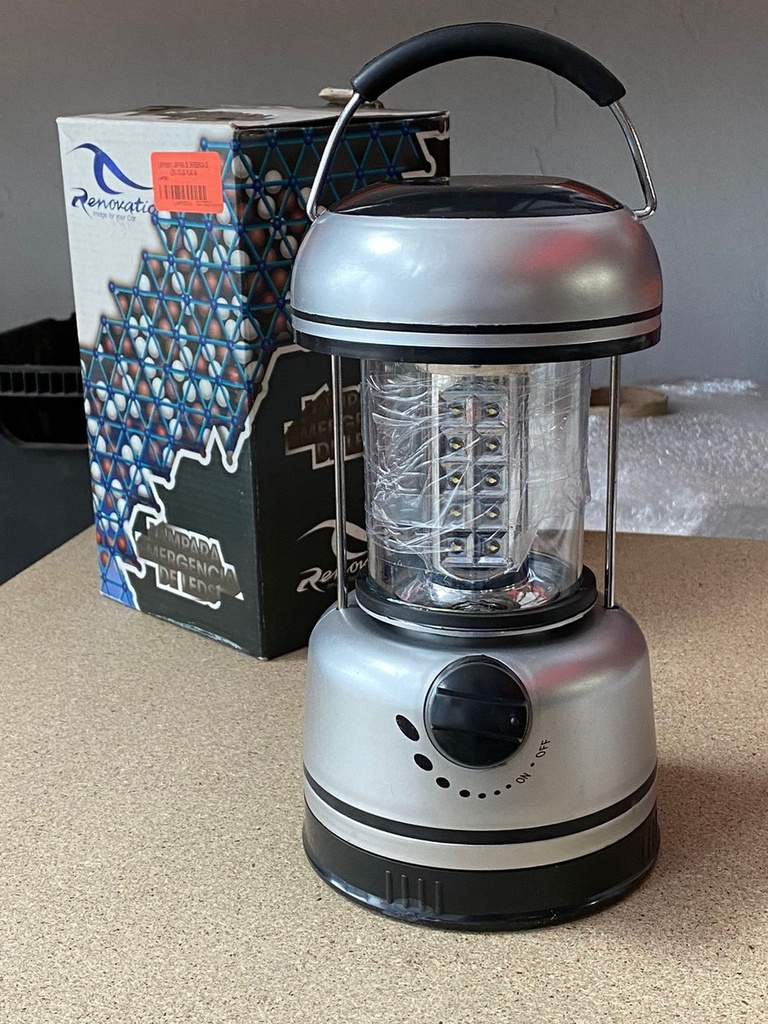 Lampara De Leds Tipo Farol / Linterna Emergencia De Leds