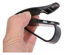 Clip Porta Lentes Gafas Sol Para Visera De Auto Portátil 