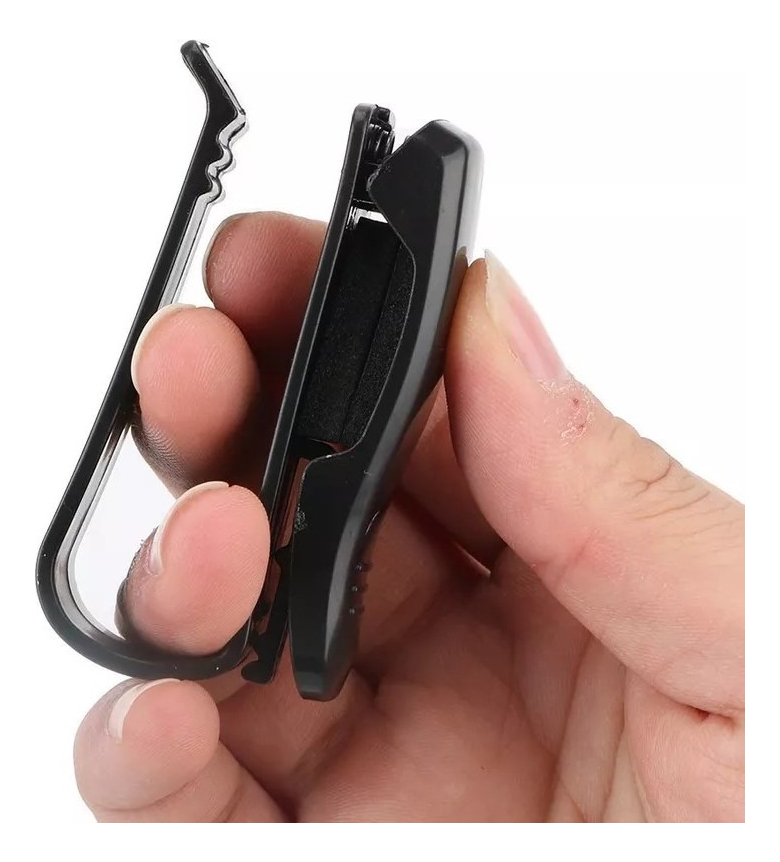 Clip Porta Lentes Gafas Sol Para Visera De Auto Portátil 