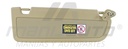 Visera Beige Izq Delant Hd Civic 2p Coupe/ 4p Sedan 06-11