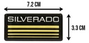 EMBLEMA CV SILVERADO 99-06 LETRAS ACRILICO