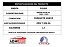 Radiador Mazda Pick Up 1989 1990 1991 1992 1993 Polar