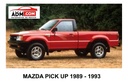 Radiador Mazda Pick Up 1989 1990 1991 1992 1993 Polar