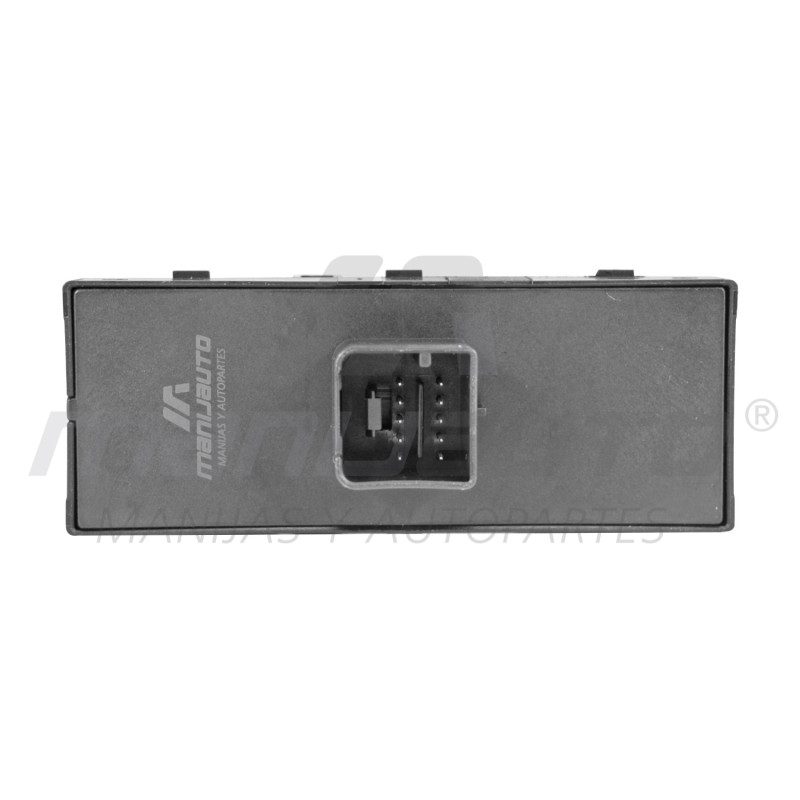 CONTROL ELECTRICO VW TOUAREG 11-18  10 PINS 6 TECLAS NEGRO FILO CROMADO 12VCC MANIJAUTO    