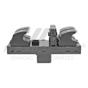 CONTROL ELECTRICO VW TOUAREG 11-18  10 PINS 6 TECLAS NEGRO FILO CROMADO 12VCC MANIJAUTO    