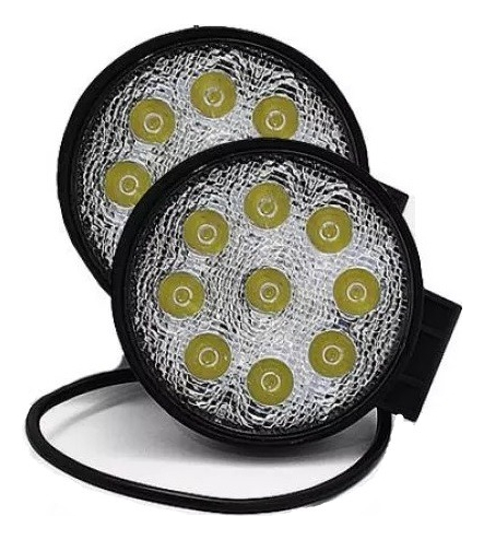 Faro Redondo Led Alta Intensidad 9 Led P