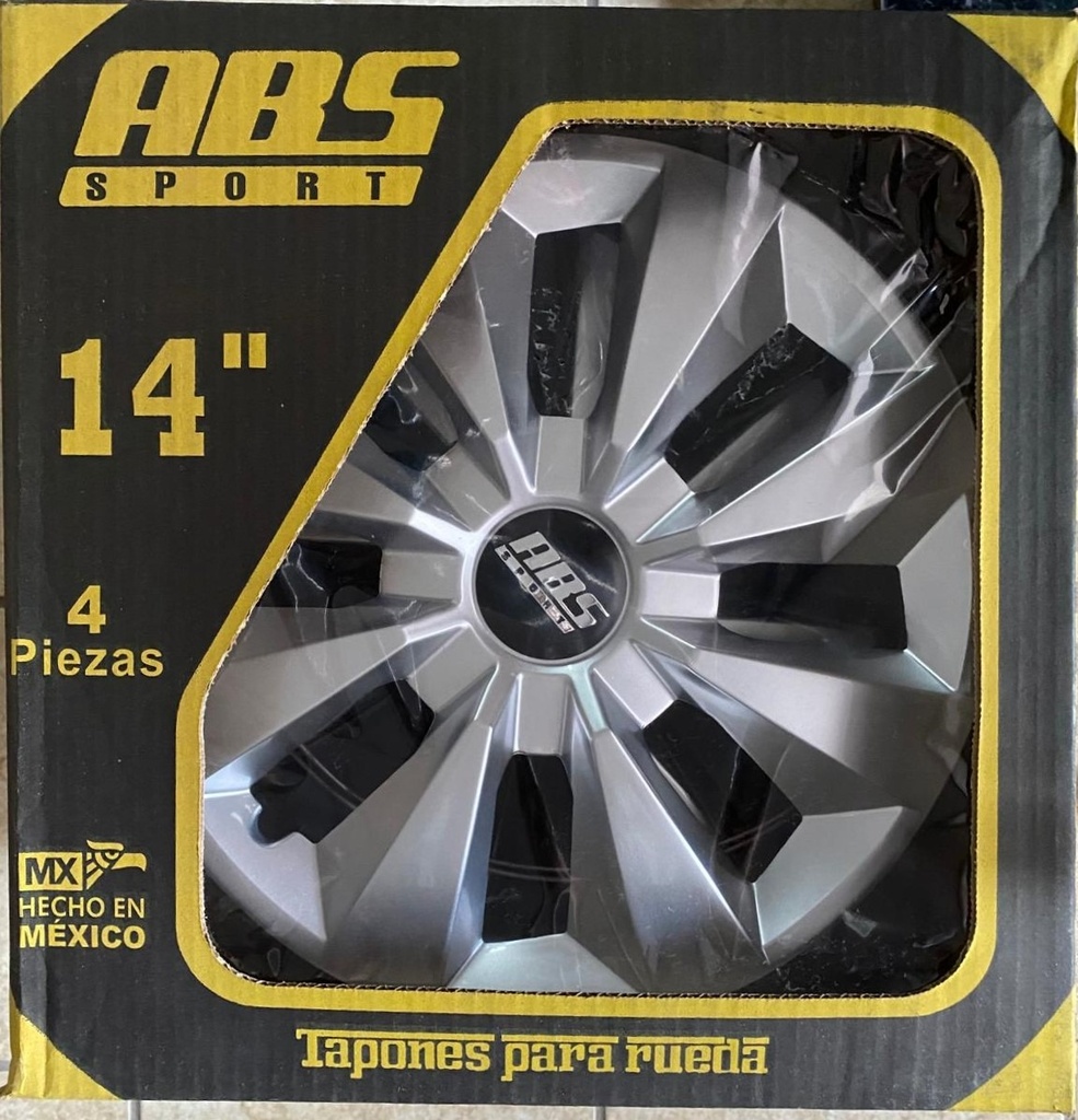 Tapon Abs Sport Gris Tipo Gol 15