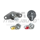 SET DE CILINDROS CV MATIZ  PT MATIZ G2 06-12  CON LLAVE PUERTA/CAJUELA/ENCENDIDO METAL CROMO 12VCC MANIJAUTO    