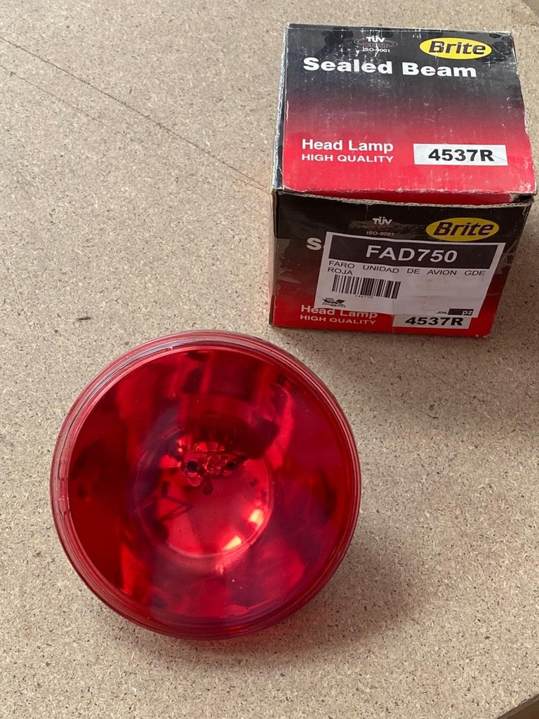 Faro Unidad De Avion Gde Roja