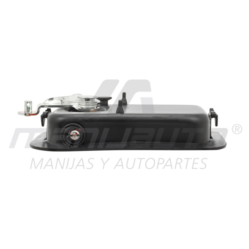 MANIJA EXTERIOR JP WRANGLER 87-06  PUERTA COMPLETA LISA NEGRA ZINC HUSHAN Izquierdo Delantera  