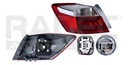 Calavera Exterior Hd Accord 13-15 C/leds Izq