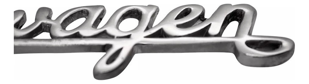 Emblema Manuscrito Cofre Volkswagen Vocho Sedan 1pieza