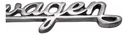 Emblema Manuscrito Cofre Volkswagen Vocho Sedan 1pieza