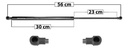 Amortiguador 5ta Puerta Chevy 94-12/ Ns Almera 02-05 Spart