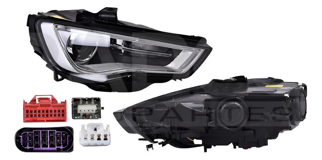 Faro Audi A3 2013 2014 2015 2016 Depo