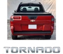 Emblema Letrero Tornado Cromo