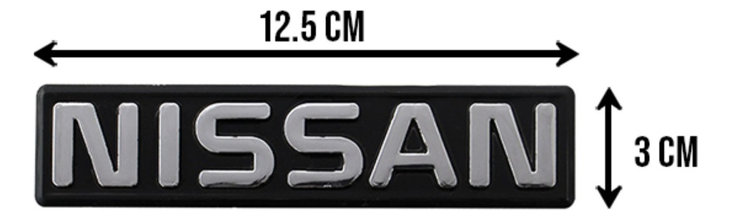 Emblema Letrero Ns 720 Cromo