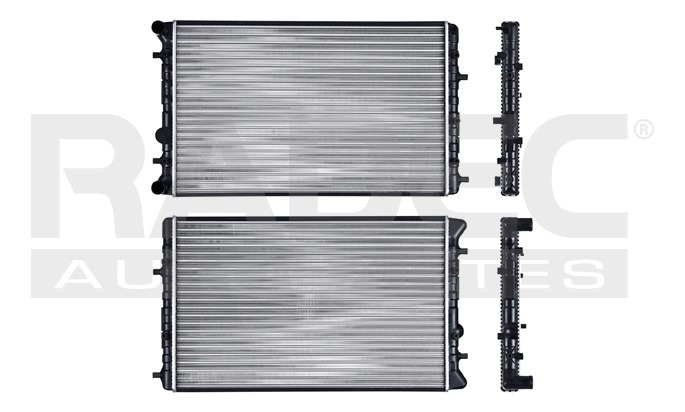 Radiador Volkswagen Gol 2008 2009 2010 2011 2012 Valeo