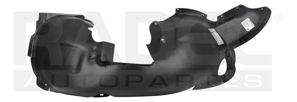 Tolva Salpicadera Delantera Vw Jetta 19-21 S/hoyo P/faro Der