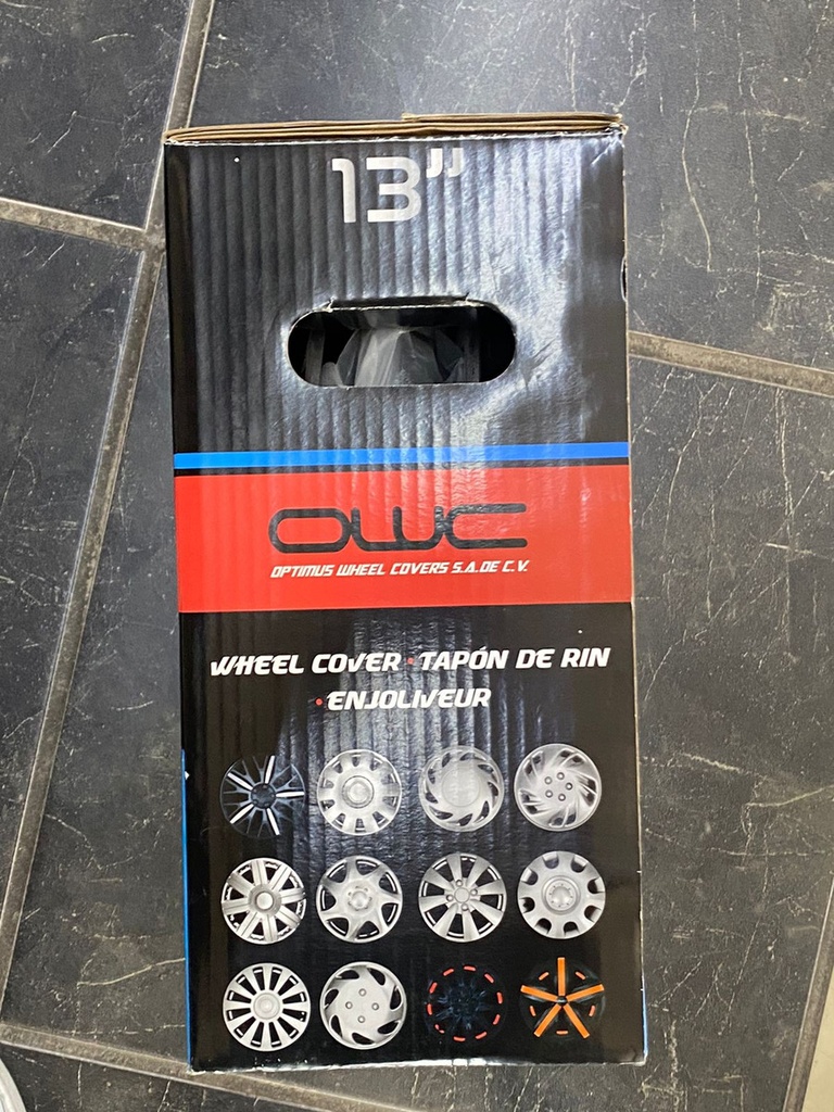 Tapon De Rin 13  Cv Chevy C3 Gris Optimus