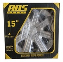 Tapon Abs Sport Gris R15 Tipo Kia Rio