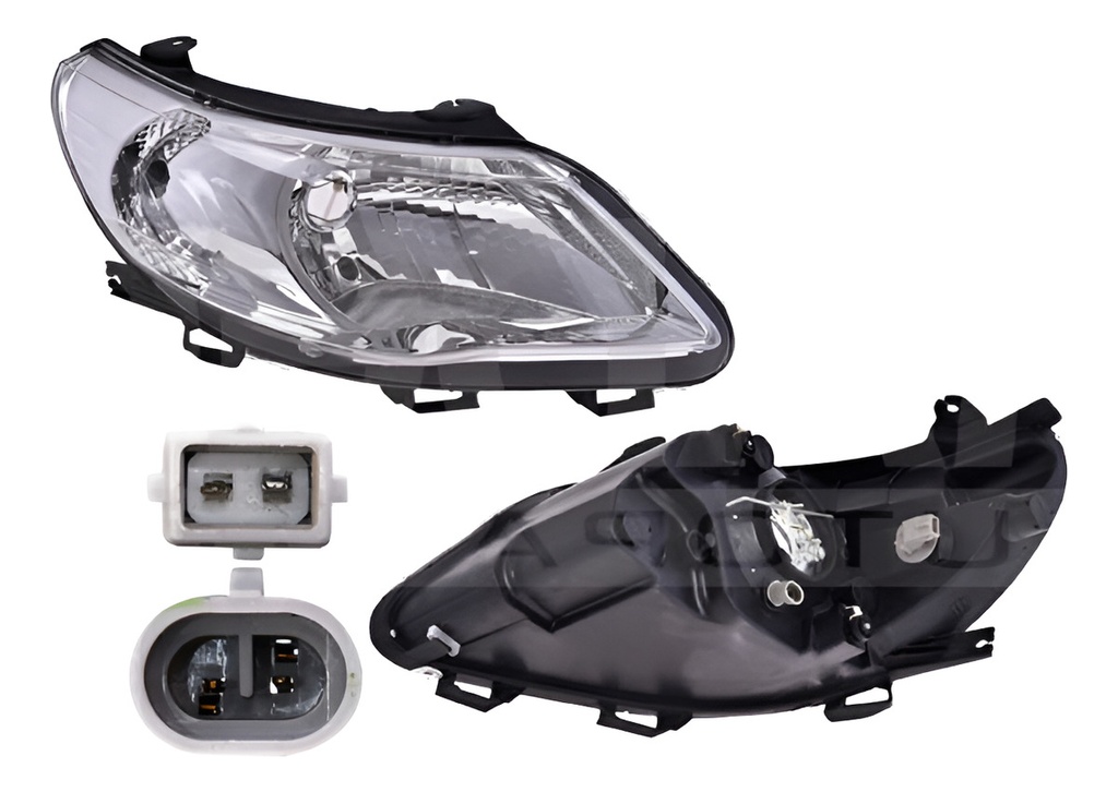Faro Volkswagen Gol 2008 2009 2010 2011 2012 Depo