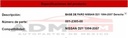 Base De Faro Nissan D21 1994-2007