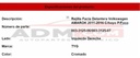 Rejilla Facia Delantera Volkswagen Amarok 2011-2016 C/hoyo