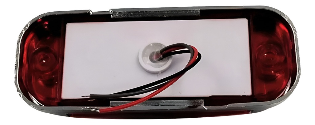 Plafon Rectangular Cromo 16 Leds