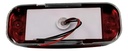 Plafon Rectangular Cromo 16 Leds