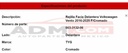 Rejilla Facia Delantera Volkswagen Vento 2016-2020 F/cromado