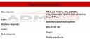 Rejilla Fascia Delantera Vw Vento 2020-2021 C/hoyo P/faro