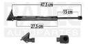 Amortiguador 5ta Puerta Jeep Grand Cherokee 1993-1998