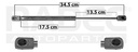 Amortiguador Cofre Jeep Grand Cherokee 2005-2010