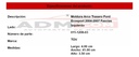 Moldura Arco Trasero Ford Ecosport 2004-2007 Fascias