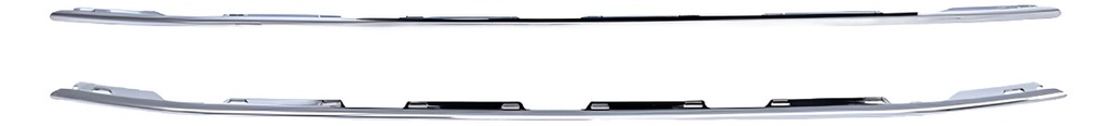 Moldura Parrilla Peugeot 301 2013- 2017 Cromada 3 Piezas