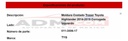 Moldura Costado Traser Toyota Highlander 2014-2019 Corrugada