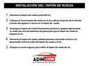 Tapon Abs Sport Gris R-14 0006