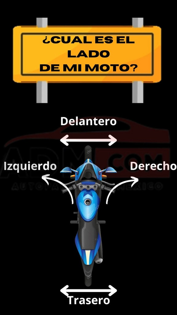 Direccional Moto Universal Base Plata Led