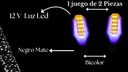 Direccional Negro Led Moto Universal