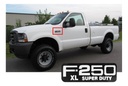 Emblema Letrero F-250 Xl Super Duty Ac I